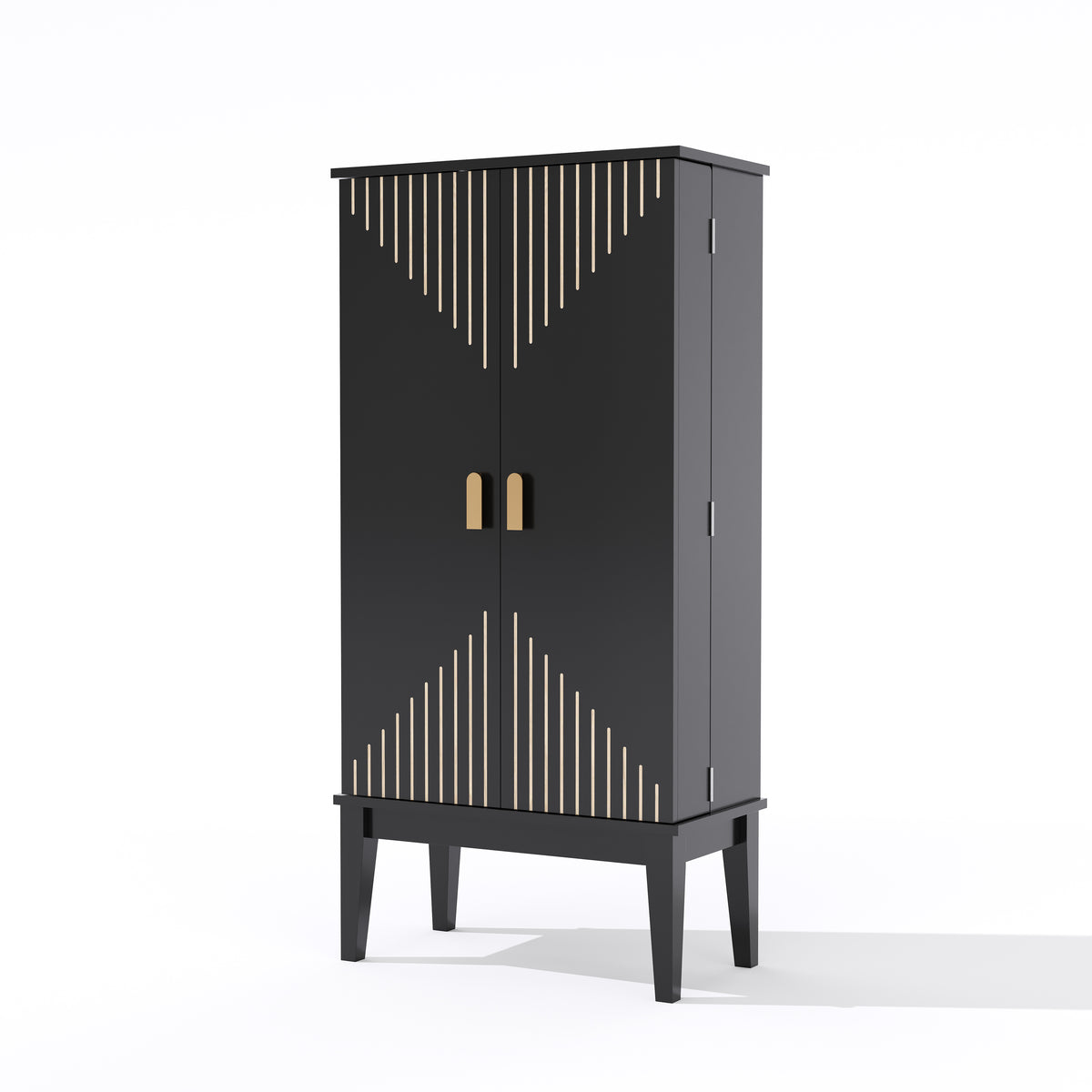 Gabinete de cocina de 120X59X30cm, gabinete, bufete, gabinete de almacenamiento de dos puertas con capacidad para colgar la puerta, gabinete de almacenamiento en estilo vintage, ideal para la cocina, comedor, salón y pasillo