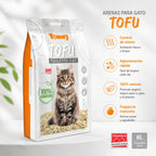 Arena para Gato Yummy Tofu, 6L