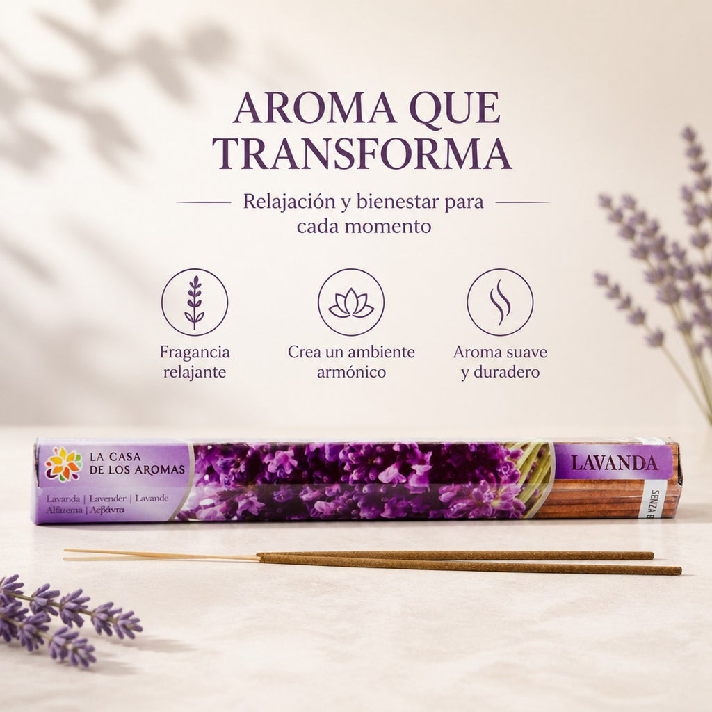 Incensos de Lavanda La Casa de los Aromas