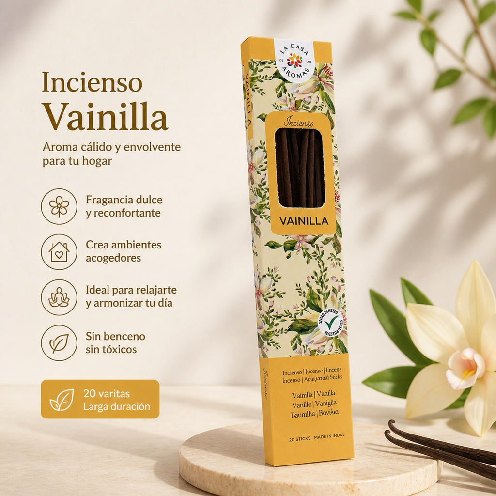 Incienso Vainilla La Casa de Aromas