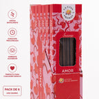 Incienso Amor La Casa de los Aromas (6 Unidades)