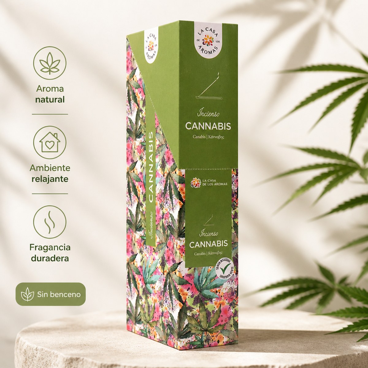Incienso Cannabis La Casa de los Aromas