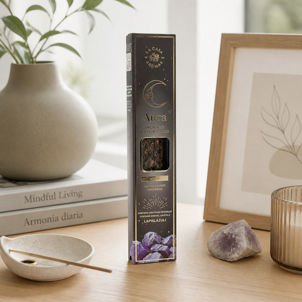 Incienso Aura Musk Lapis Lazuli