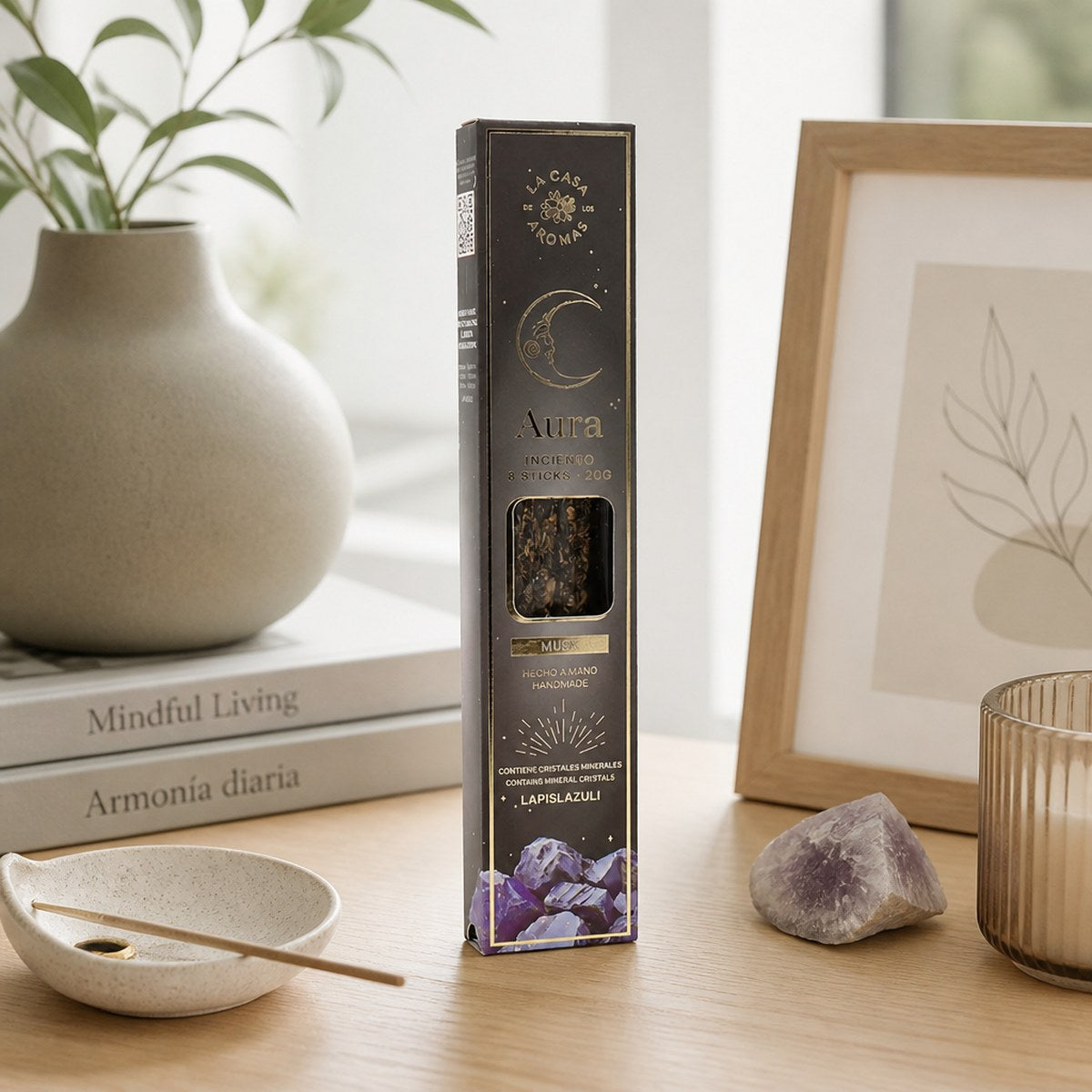 Incienso Aura Musk Lapis Lazuli