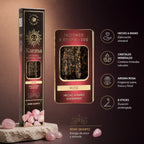 Bastones de Incenso Karma con Cuarzo Rosa