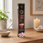 Bastones de Incenso Karma con Cuarzo Rosa
