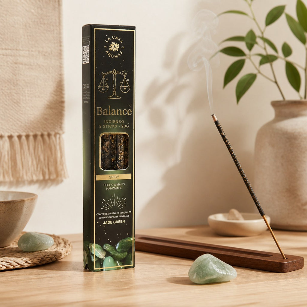 Incienso Balance Espicado Jade Verde