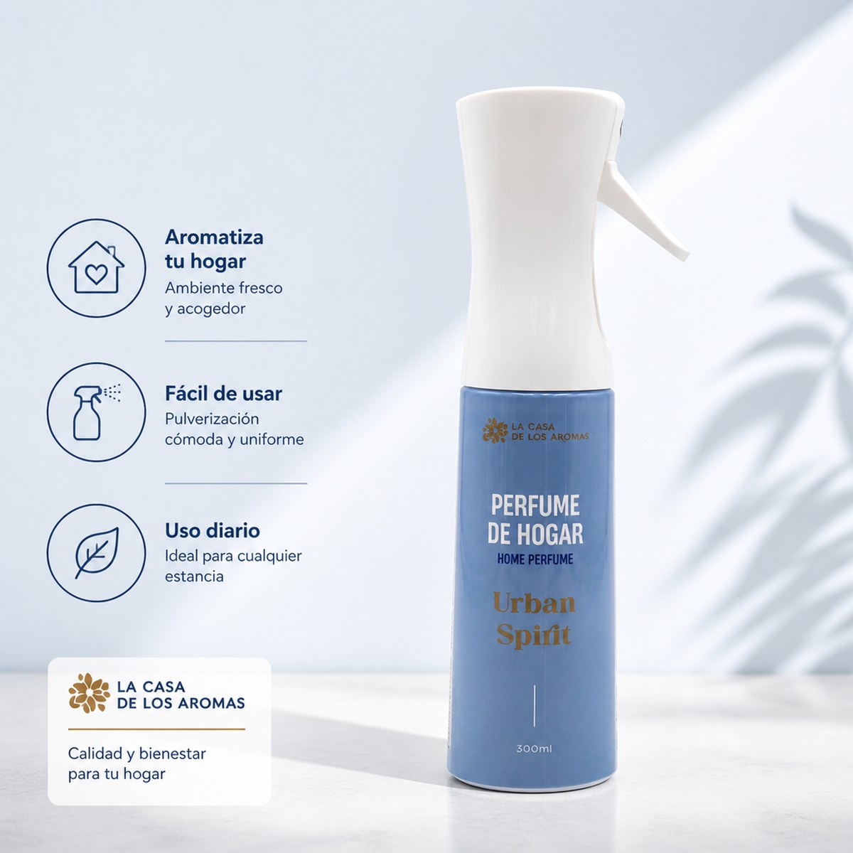 Perfume de Hogar La Casa de los Aromas Urban Spirit 300ml