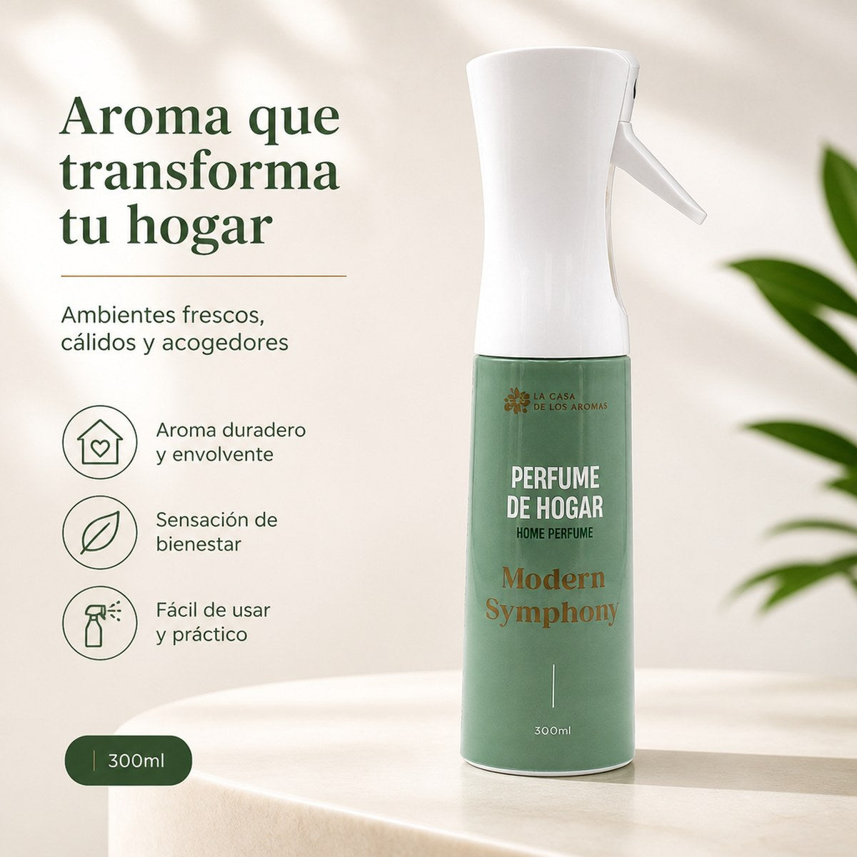 Perfume de Hogar La Casa de los Aromas Modern Symphony, 300 ml