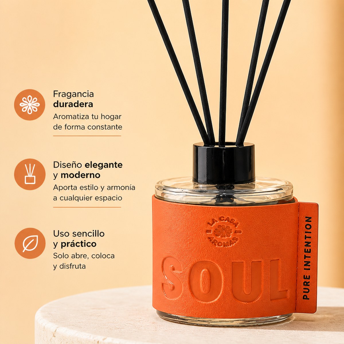 Difusor de Espirales Aromáticas La Casa de los Aromas Soul