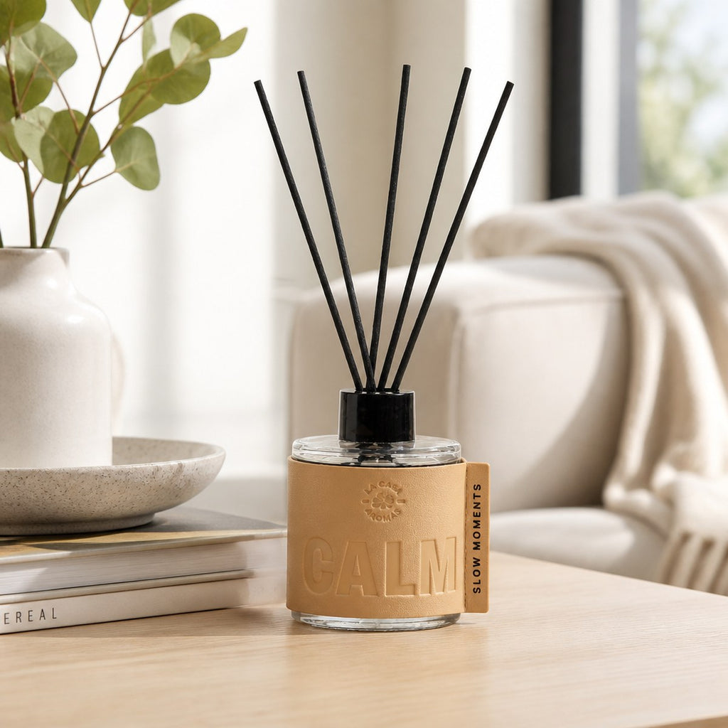 Difusor de Aroma Tranquilo con Varetas Negras