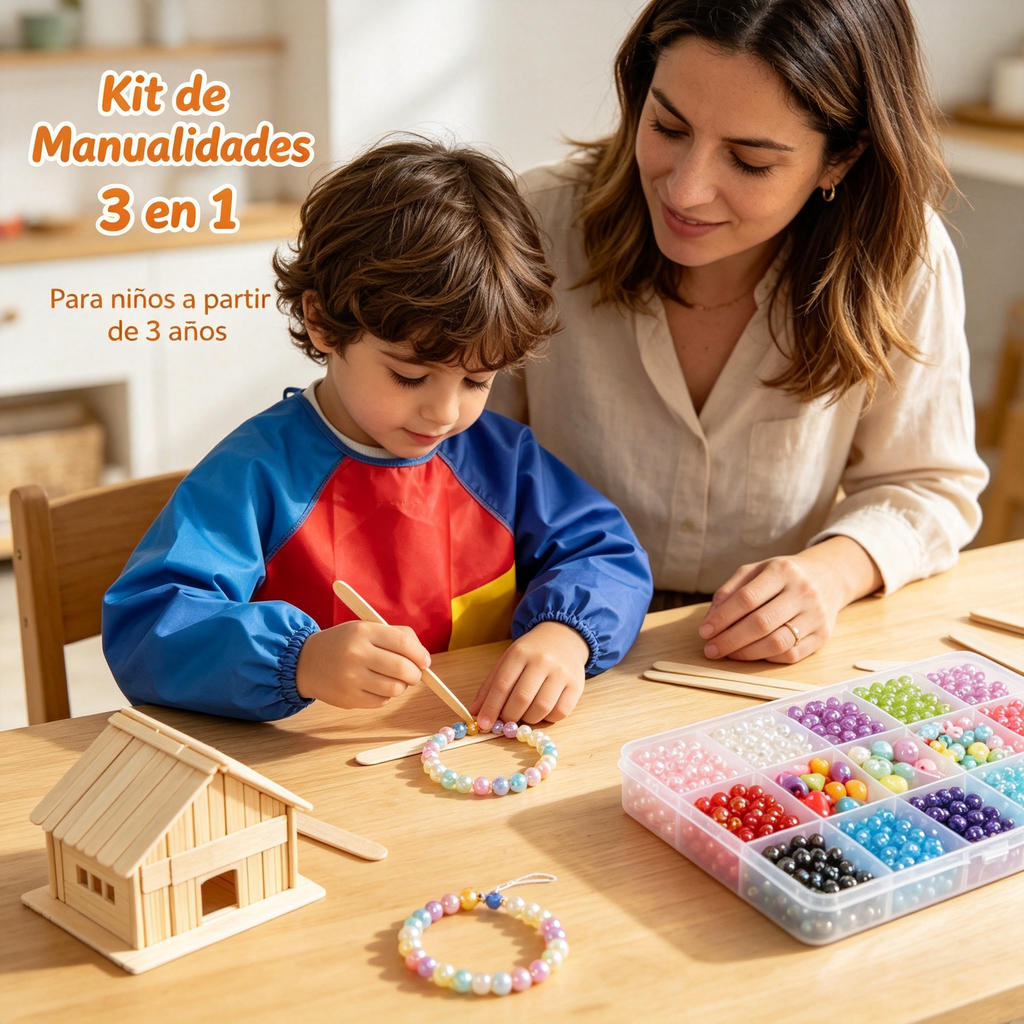 Kit de Manualidades DIY 3 en 1 para Niños