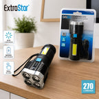 Linterna LED USB Recargable ExtroStar