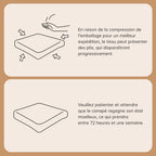 Sofá angular de 4 plazas con relleno de 32D de alta elasticidad, sofá sin armazón, antiresbaladante, con chaiselongue, reposabrazos extra anchos, combinable libremente, sin montaje para oficina, salón y cine en casa, color beige