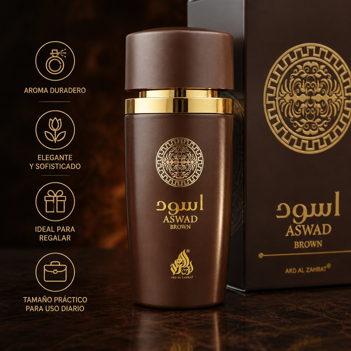 Perfume Aswad Brown Ard Al Zahrat