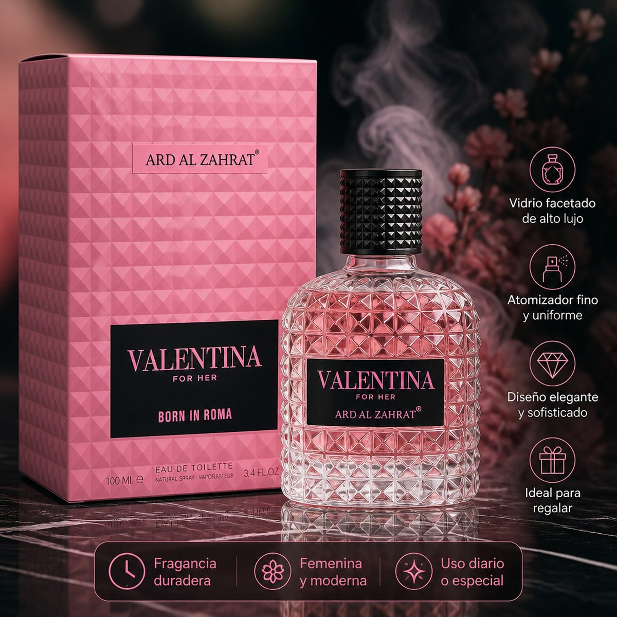 Eau de Toilette Valentina For Her Born In Roma 100 ml