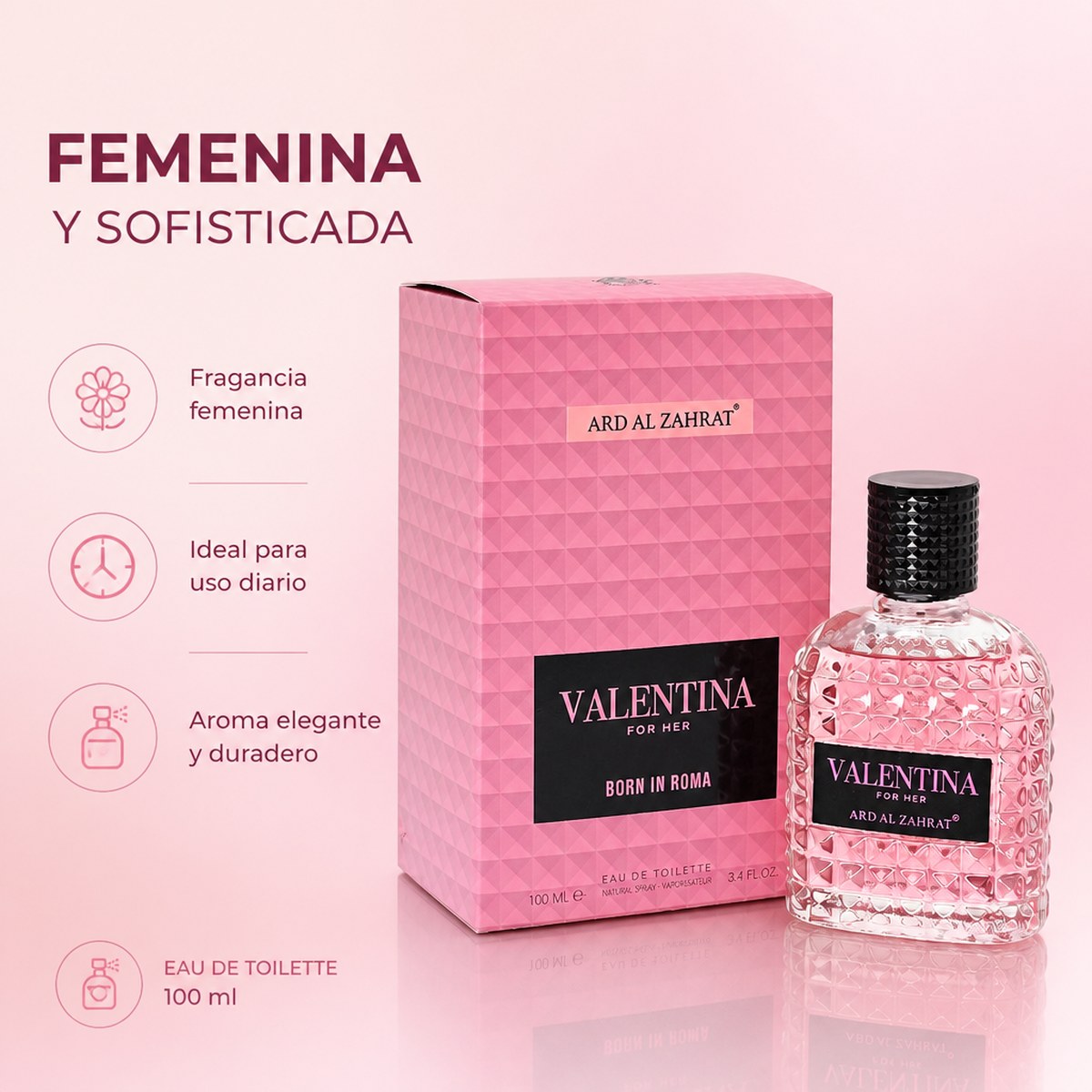 Eau de Toilette Valentina For Her Born In Roma 100 ml