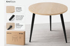 Mesa de Café Redonda KmtStyle 40x42cm