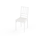 Set de mesa de comedor, barra con 4 sillas de comedor, mesa de cocina con sillas, mesa de desayuno industrial para cocina, salón, sala de fiesta, colores naturales y blanco, 110cm * 60cm * 76,5cm