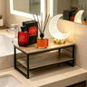 Set Decoración Oriental Premium 4 en 1 - Mesa de Centro + Perfume Fire + Mikado Soul + Lámpara Luna