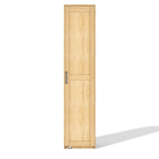 Armario de cocina, armario de almacenamiento alto con soportes para puertas y tabiques de empotramiento ajustables, armario de provisiones para salón, comedor y baño, 40 × 40× 183 cm