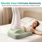 Sexkissen para Parejas – Liebeskissen, Intimkissen & Erotik Keilkissen Memory - Schaum, Sex Kissen para Posiciones Intimas & Sexstellungen, Liebeskissen para Sex, Paar Kissen, grüngrau