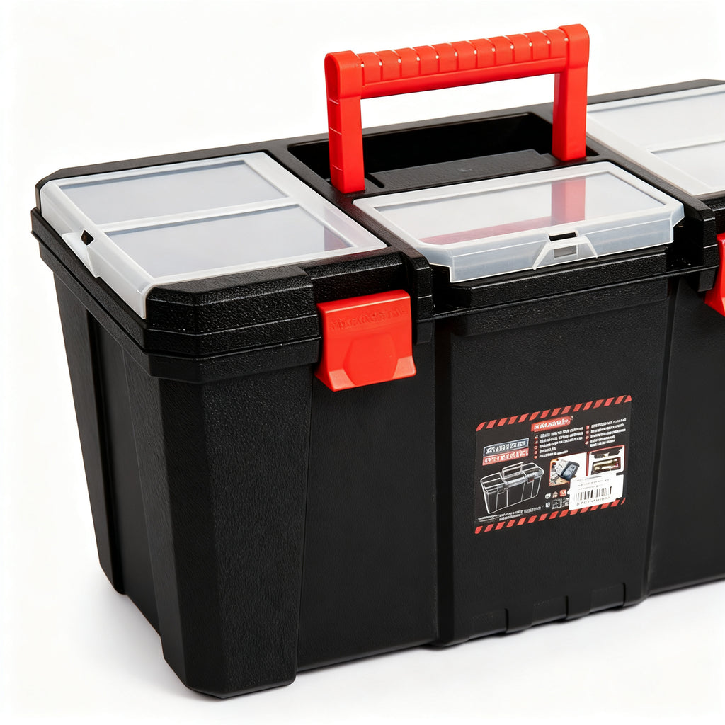 CAJA HERRAMIENTAS 48x26 NEGRO
