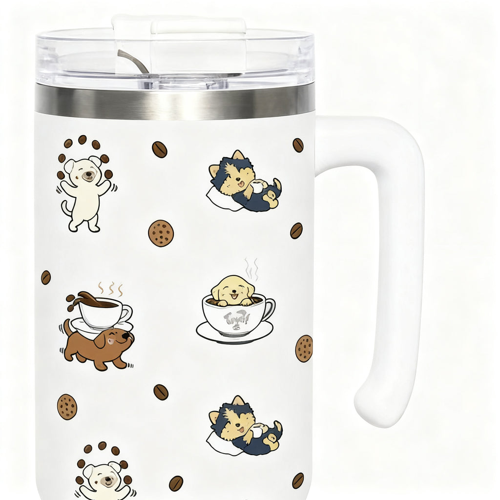 MUG TERMICO 1200ML COFFEE COOL DOGS