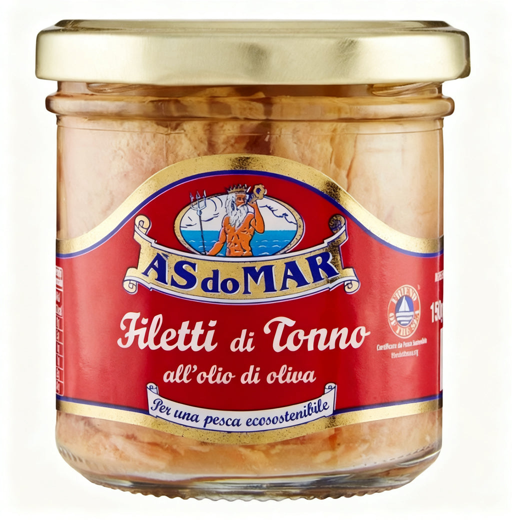 As do Mar Filetti di Tonno all'Olio di Oliva 150g - Tarro de Cristal