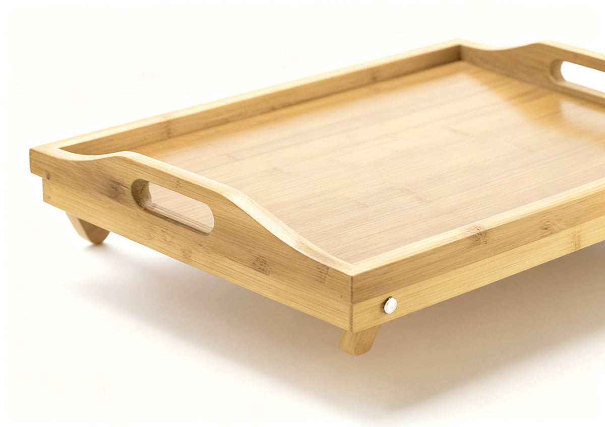 MESA BAMBU AUXILIAR PLEGABLE 50X30 QUTTIN