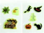Calcomanias Luminosas de Gelatina para Halloween