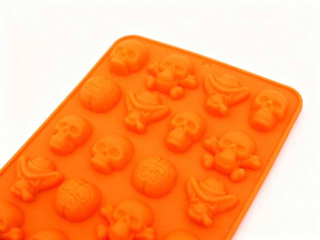 Molde de Silicona Halloween Naranja
