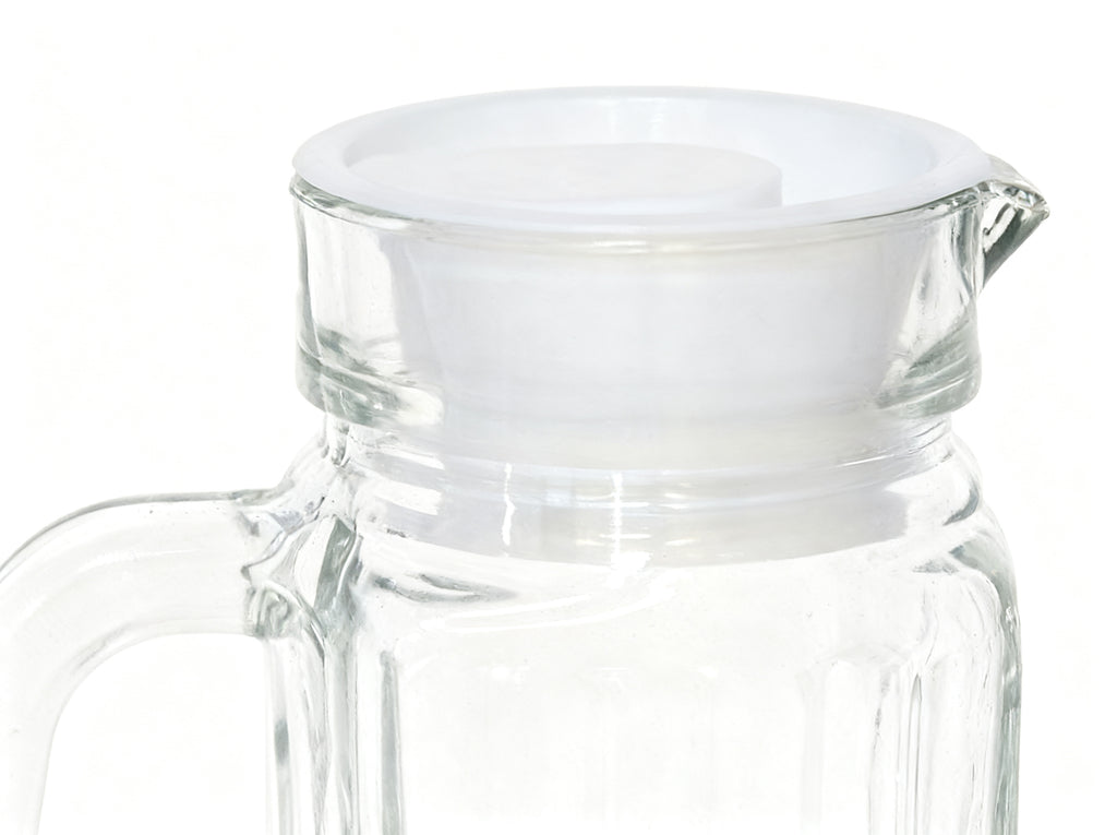 Jarra Cristal 500ml Luisa Tapa Blanca