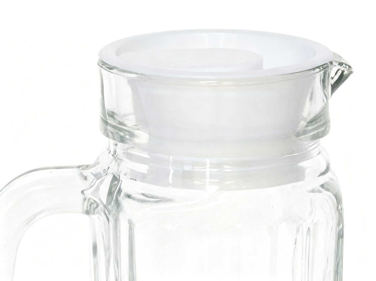 Jarra Cristal 500ml Luisa Tapa Blanca