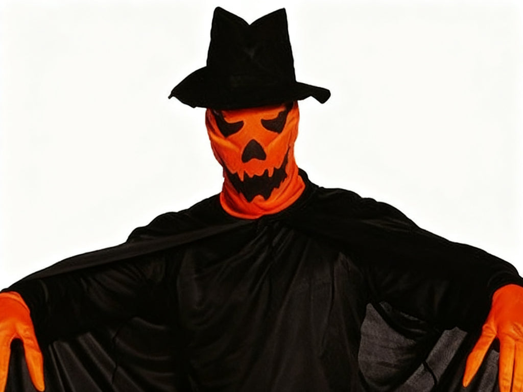 Conjunto Asesino Calabaza con Capa y Sombrero