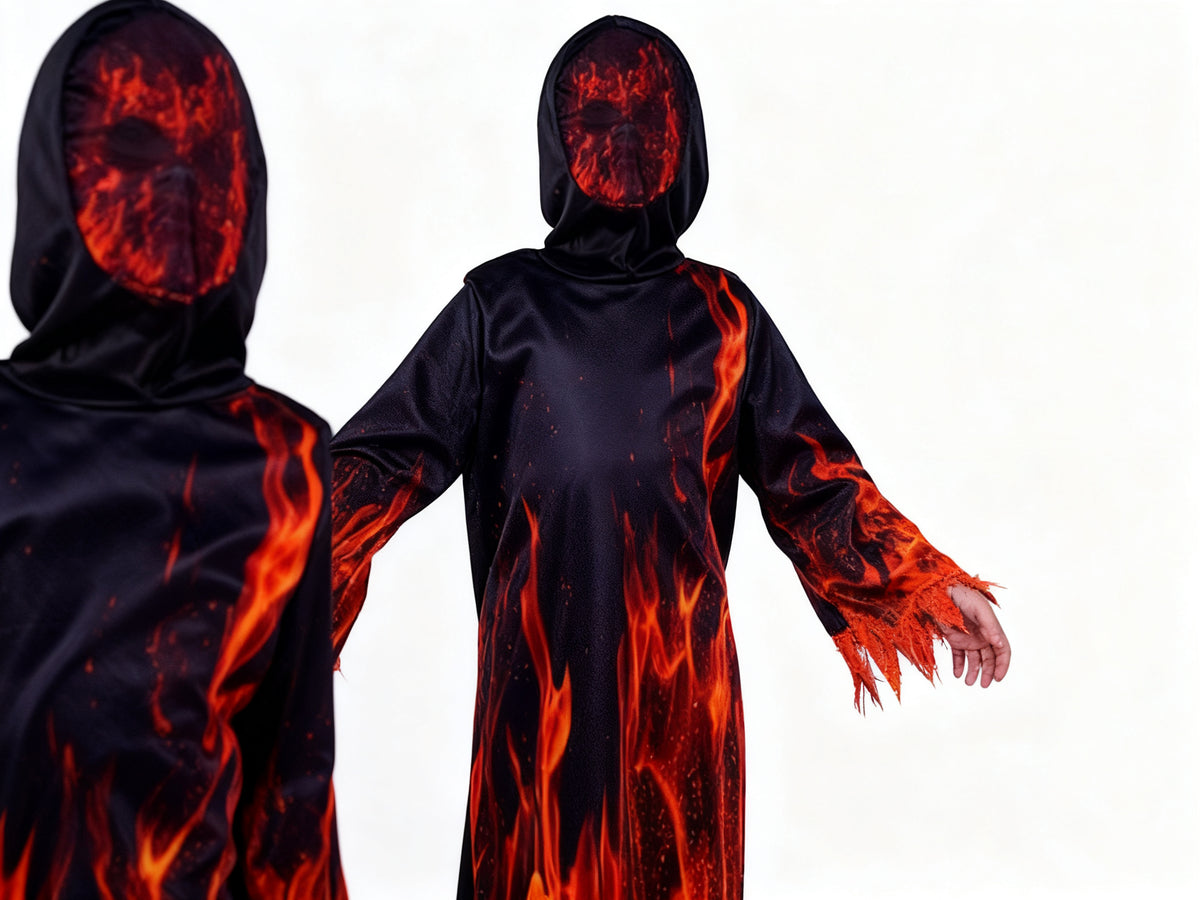 Conjunto Infantil de Disfraz Demonio de Fuego