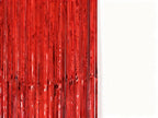 100x200cm Cortina Decorativa Roja