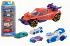 TEAMSTERZ Set 5 Coches de Metal