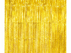 Cortina Decorativa Dorada 100x200cm 1pc