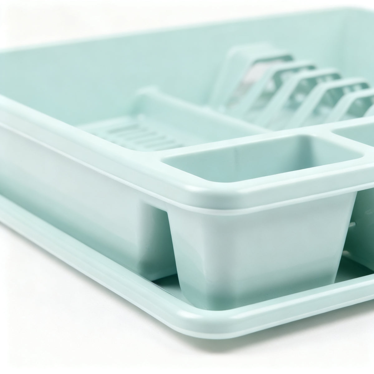 Escurridor de Platos Rectangular Verde