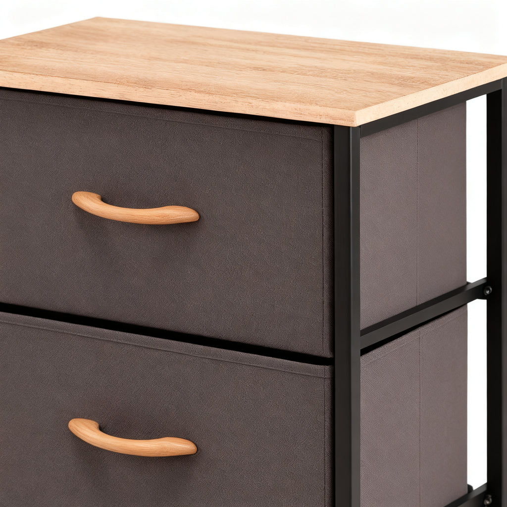 Mueble 3 Cajones Gris