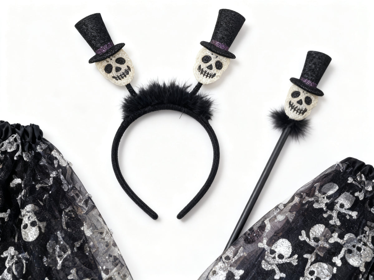 Conjunto de Falda de Gasa 3 Piezas