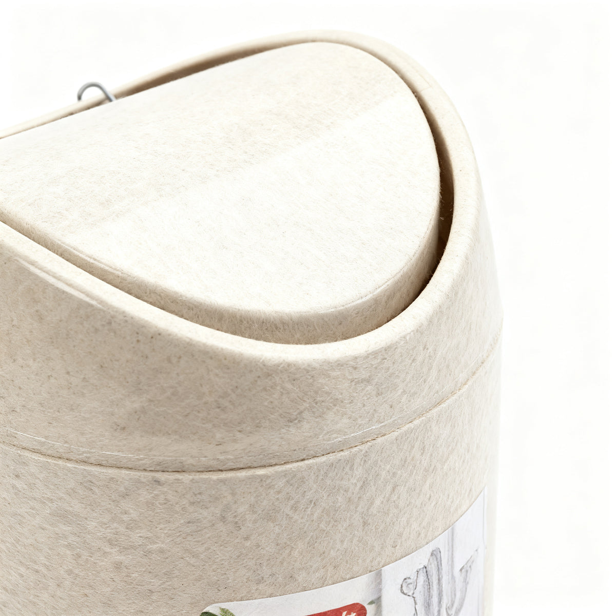 Papelera Tiny Eco Beige Pack de 6