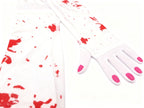 Guante de Halloween con Manchas de Sangre