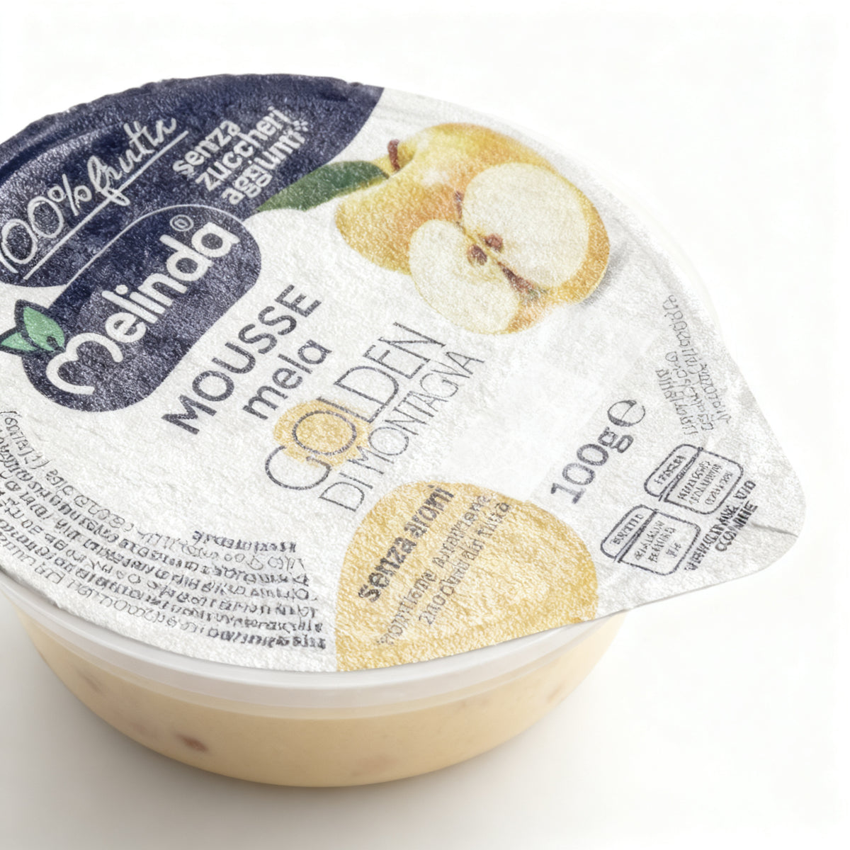 Melinda Mousse de Manzana Golden di Montagna 100g