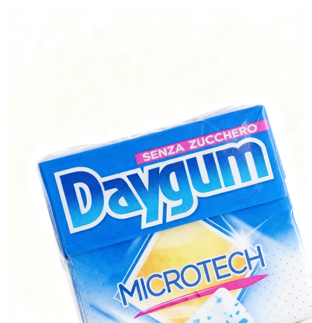 Daygum Microtech Chicle Sin Azúcar con Flúor - Cajón 15 uds