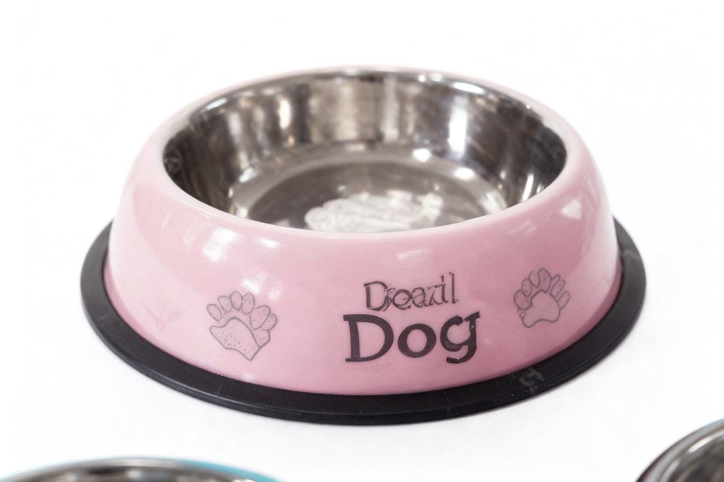 Bol antideslizante estampado para mascotas S