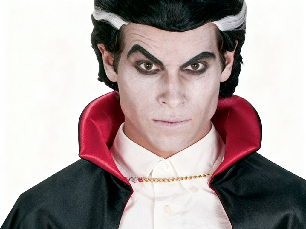 Peluca Corta de Vampiro para Halloween