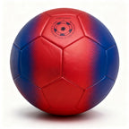 BALÓN MINI AZUL Y ROJO DE FÚTBOL