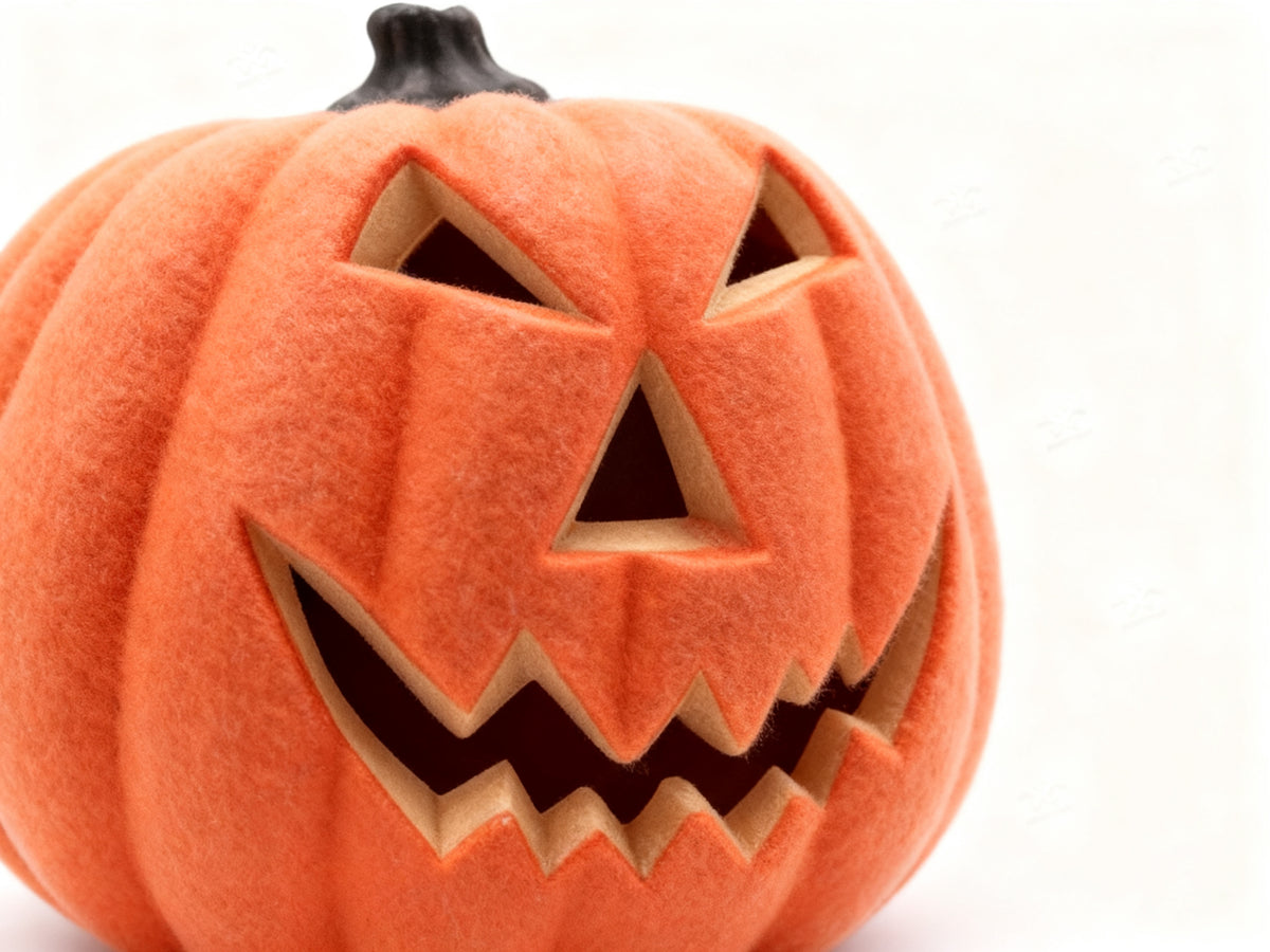 Adorno de Calabaza con Luz para Halloween